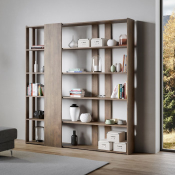 Kato Bücherregal – Komposition D Kato 6R 2 Seiten 4 lange Bänder Weißesche