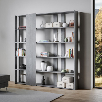 Kato Bücherregal – Komposition D Kato 6R 2 Seiten 4 lange Bänder Weißesche