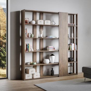 Kato Bücherregal – Komposition D Kato 6R 2 Seiten 4 lange Bänder Weißesche