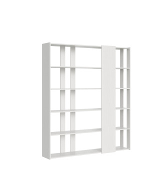 Kato Bücherregal – Komposition D Kato 6R 2 Seiten 4 lange Bänder Weißesche
