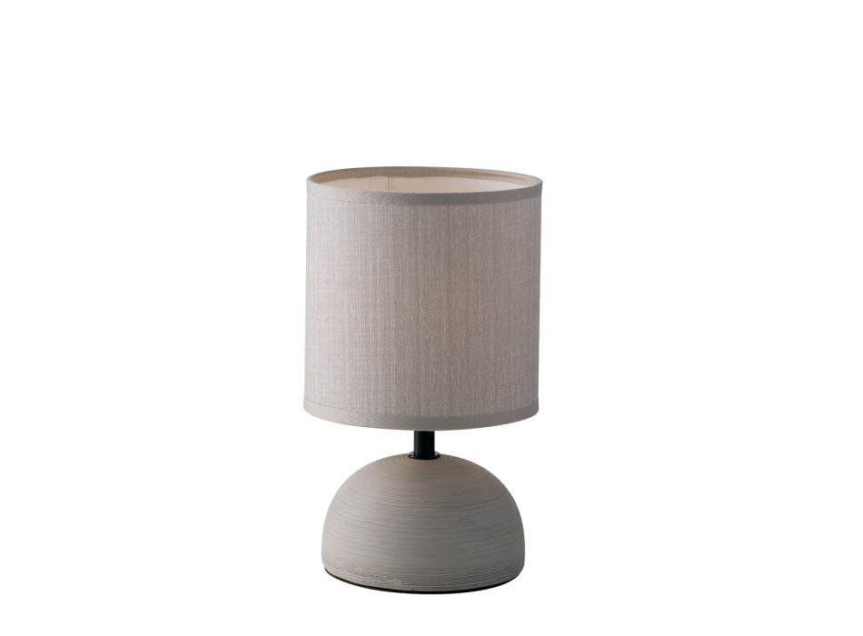 FURORE GRAU LAMPE 1XE14 14X24CM
