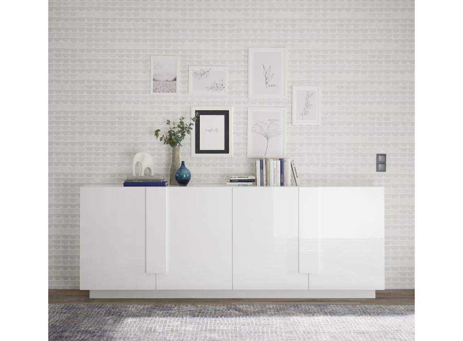 JUPITER Sideboard mit 4 Türen, 241 x 44 x 90 cm