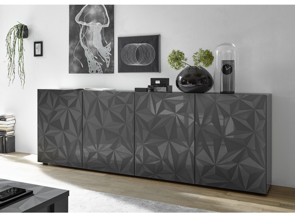 4-türiges PRISMA Sideboard 