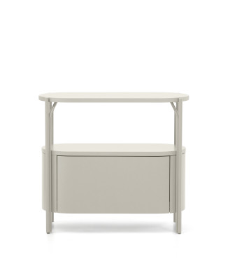 Arely Badezimmerschrank mit Stahlgestell und lackiertem MDF