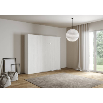 Modell Kentaro Francese 140 – Kentaro 140 Klappbett mit Säule aus weißer Esche