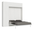 Kentaro 160 cm vertikales Wandbett mit Säule und Wandelementen 