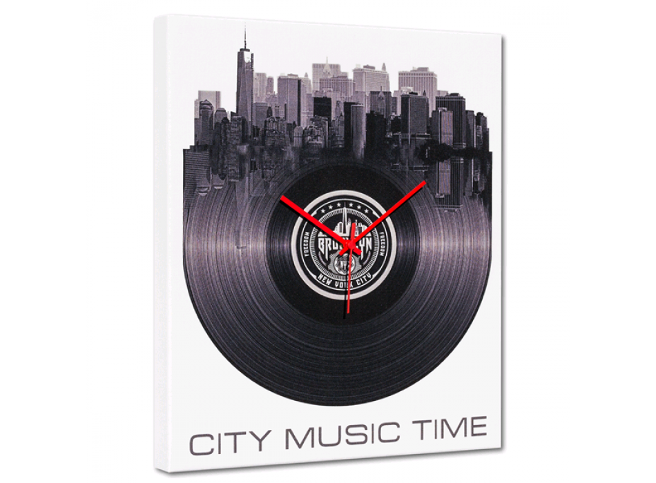 CITY MUSIC TIME G4574 PINTDECOR Uhr