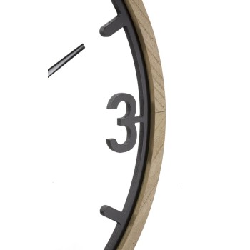 Wanduhr mit Clips
