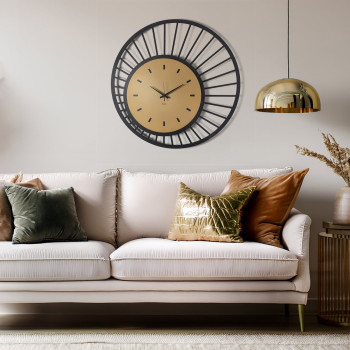 RAY 5146 Wanduhr im Arts-and-Crafts-Stil
