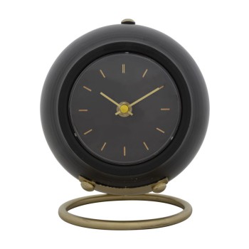 Tischuhr mit schwarzer Kugel
