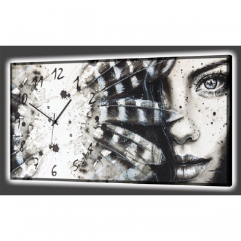 LUMISONO FEATHER IN FACE Uhr GL3554 PINTDECOR