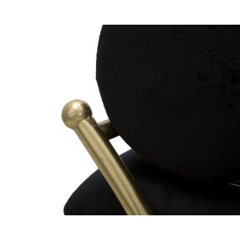 Bank mit schwarzem Band