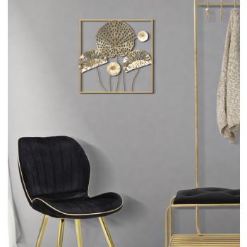 GOLDBLUMEN-EISENPANEL