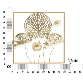 GOLDBLUMEN-EISENPANEL