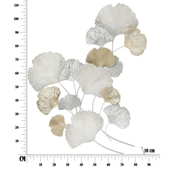 Silbernes Eisenpaneel