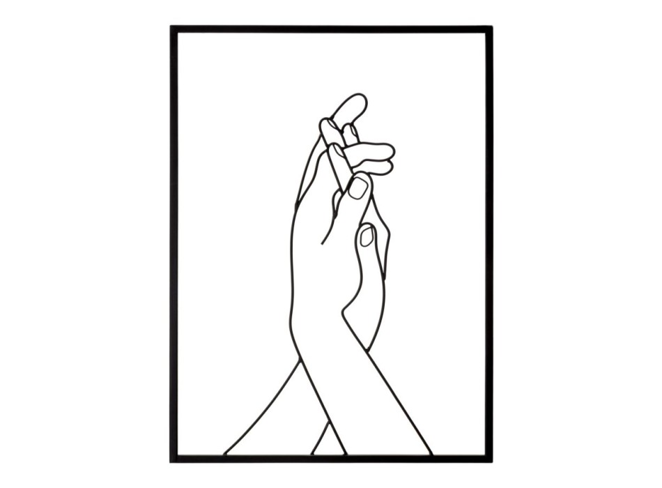 SIMPLY HANDS EISENPLATTE
