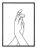 SIMPLY HANDS EISENPLATTE