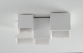 FOSTER weiße Deckenleuchte 5xGU10 37x24,8x15 cm