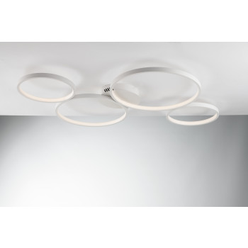 FREDY WHITE LED-Deckenleuchte 60W 8000LM CCT 95X61X6.1CM