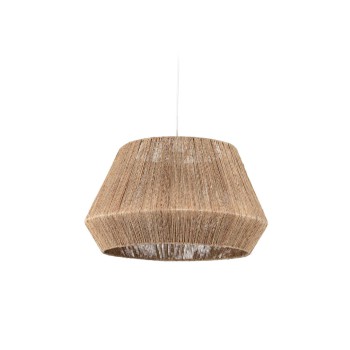 Crismilda Deckenleuchte aus 100 % Jute mit natürlicher Oberfläche, Ø 50 cm