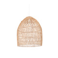 Domitila Rattan-Deckenleuchte mit Naturfinish, Ø 44 cm