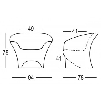OHLA 6238 PLUST-Sessel