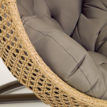 Cira Hängesessel mit Naturfinish