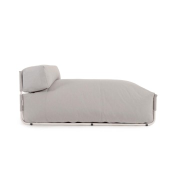 Quadratischer modularer Lounge-Sessel für den Außenbereich