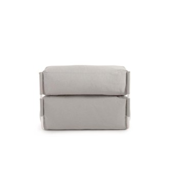Quadratischer modularer Lounge-Sessel für den Außenbereich
