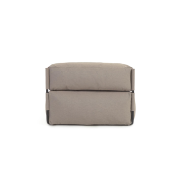 Quadratischer modularer Outdoor-Sofa-Pouf 
