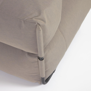 Quadratischer modularer Outdoor-Sofa-Pouf 