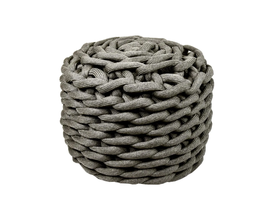 COVO Geflochtener Pouf