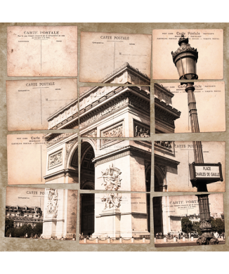 ARC DE TRIUMPH G2212 PINTDECOR Gemälde