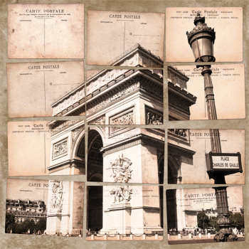 ARC DE TRIUMPH G2212 PINTDECOR Gemälde