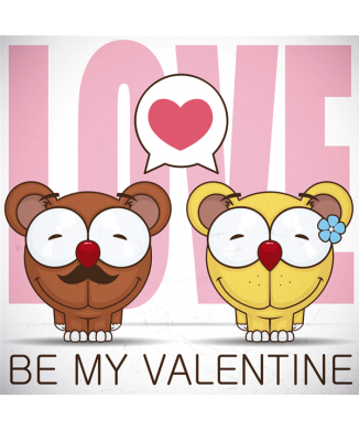 BE MY VALENTINE G1618 PINTDECOR Rahmen