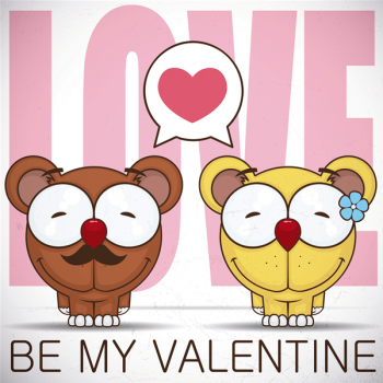 BE MY VALENTINE G1618 PINTDECOR Rahmen