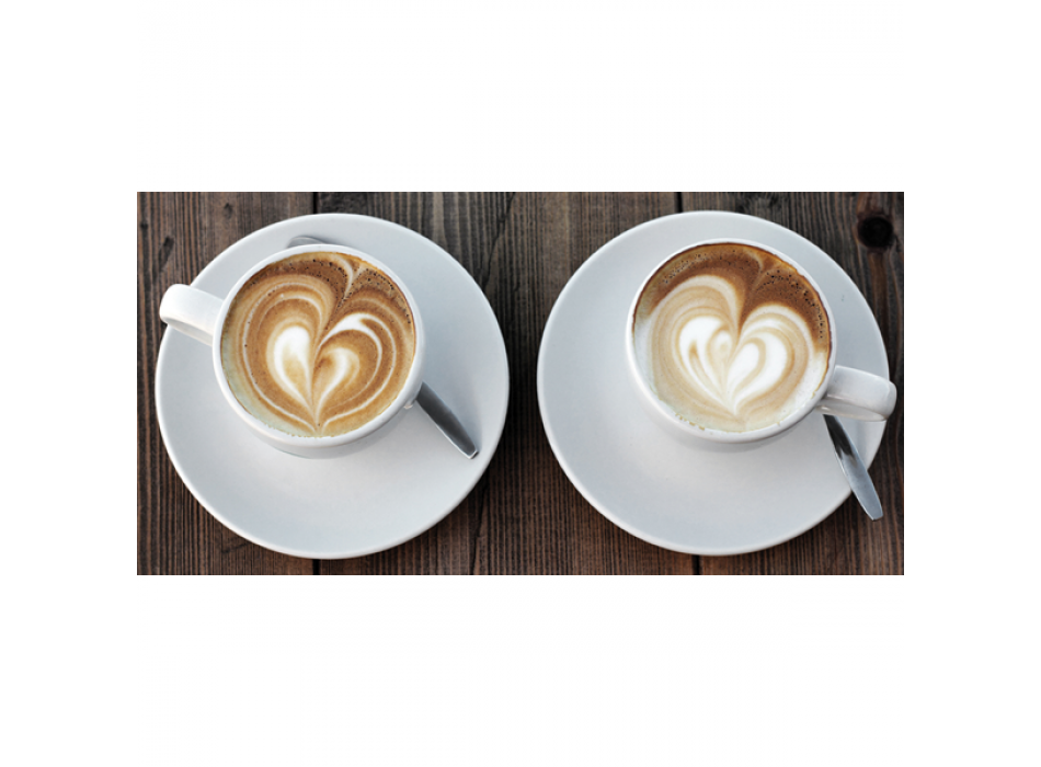 CAPPUCCINO HERZ Gemälde G1852 PINTDECOR