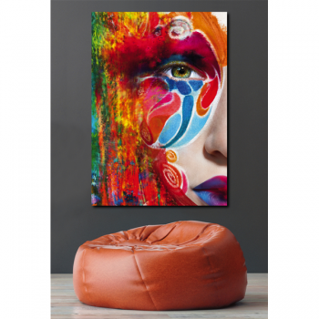 GESICHTSMASKEN G1794 PINTDECOR Rahmen