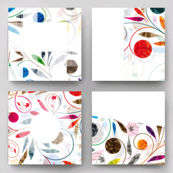 Blumen und Blätter G3990 PINTDECOR Gemälde