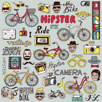 HIPSTER BIKE G1638 PINTDECOR Lackierung