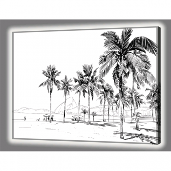 PALM LIGHT PICTURE GL4522 PINTDECOR