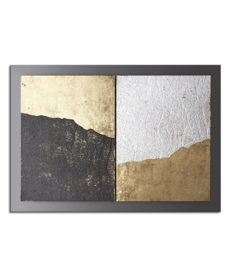 GOLD UND SILBER G6962 PINTDECOR Gemälde