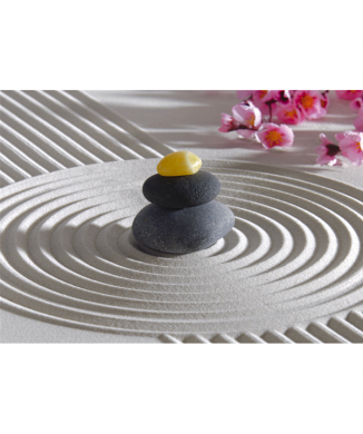 Steine im Zen-Garten Gemälde G2250 PINTDECOR