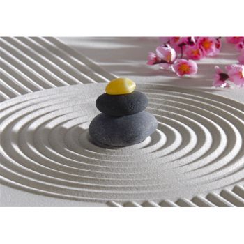 Steine im Zen-Garten Gemälde G2250 PINTDECOR