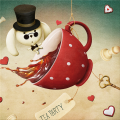 TEA PARTY Rahmen G3376 PINTDECOR
