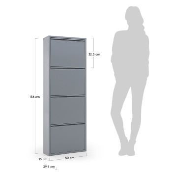 Ode Schuhregal 50 x 136 cm