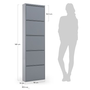 Ode Schuhregal 50 x 168,5 cm