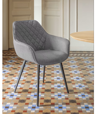 Amira grauer Stuhl OUTLET