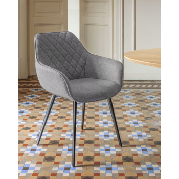 Amira grauer Stuhl OUTLET