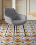 Amira grauer Stuhl OUTLET